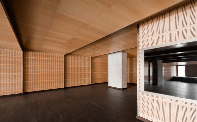 江蘇徐州接待室穿孔藝術吸音板聲學工程