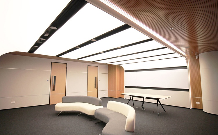 河北衡水陳列室防火吸音板聲學工程-0